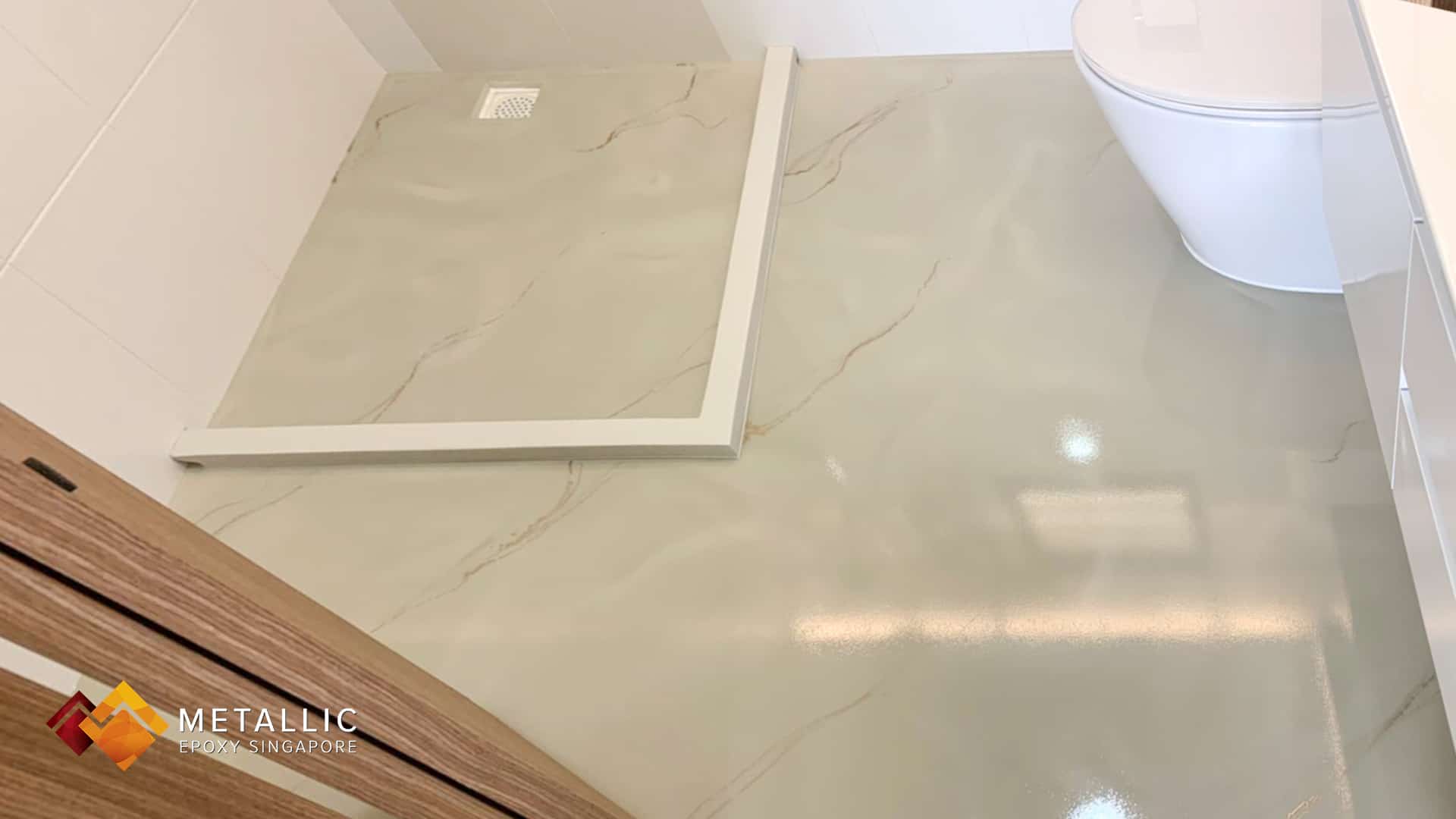 Ivory Mist Bathroom Flooring