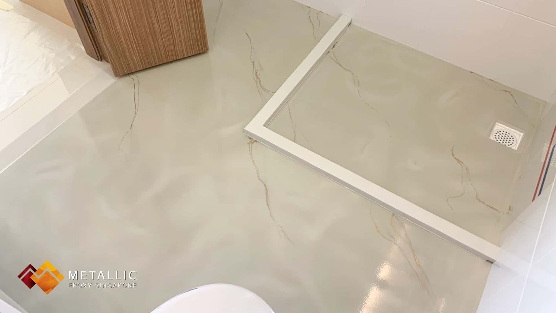 Ivory Bathroom Flooring