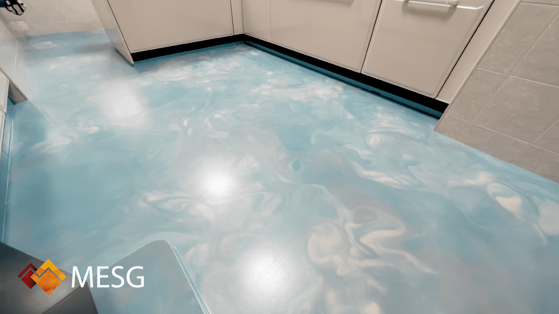 Frozen Kitchen Flooring