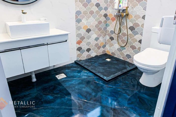 Aegean Galaxy Bathroom Flooring