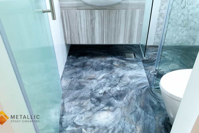 Slate Granite Bathroom Flooring
