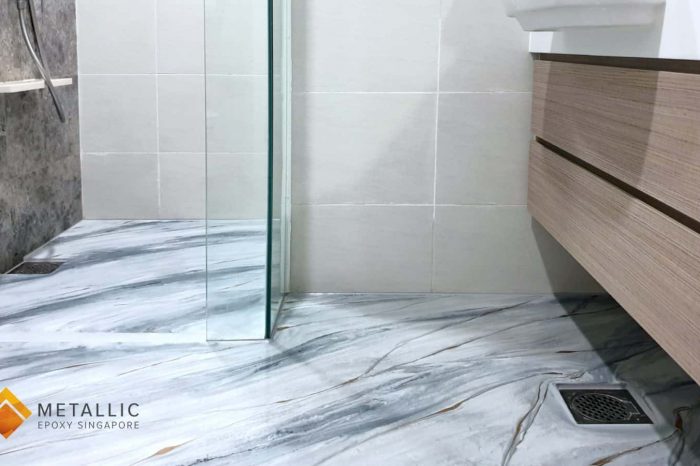 Slate Marble Bathroom Flooring